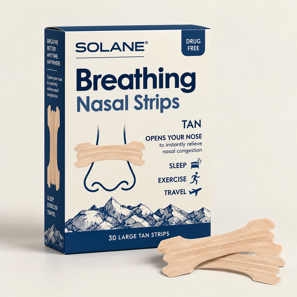 Solane Nasal Breathing Strips
