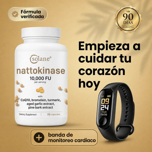 Solane Nattokinase Corazón Care+