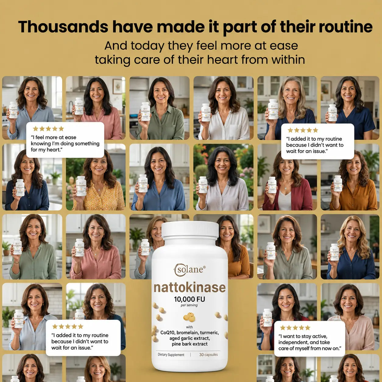 Nattokinase Circulation & Varicose Vein Support