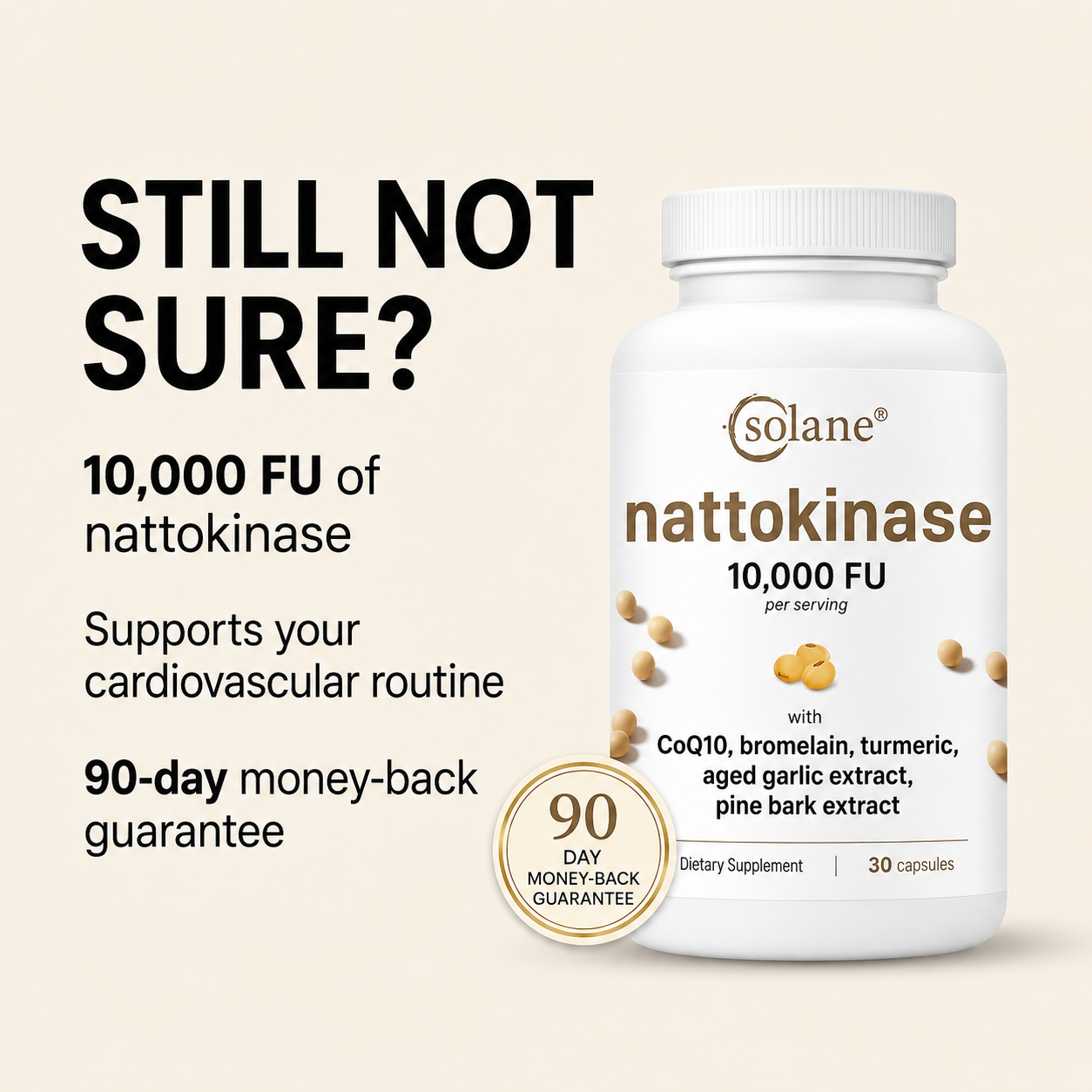 Nattokinase Circulation & Heart Health Support