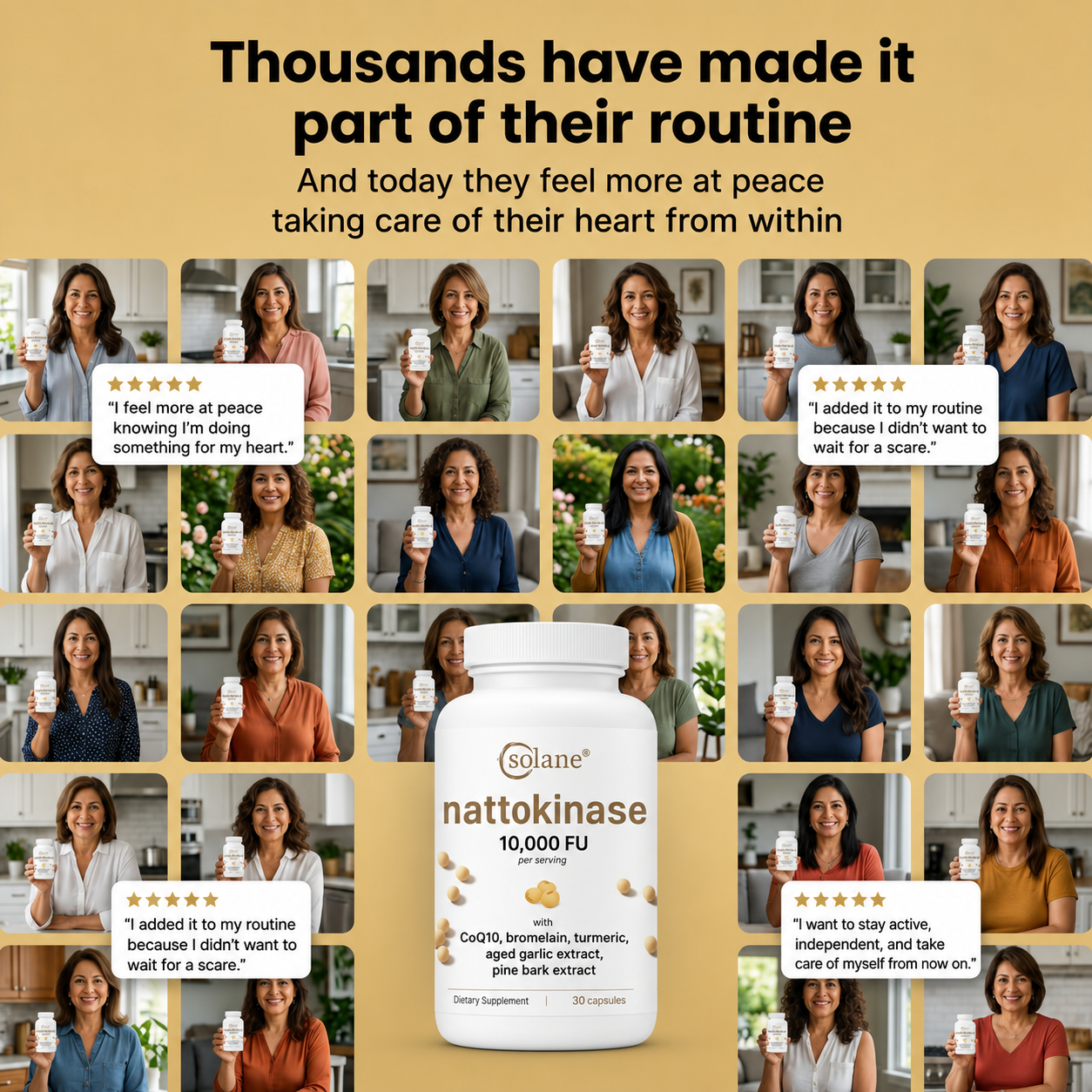 Nattokinase Circulation & Heart Health Support