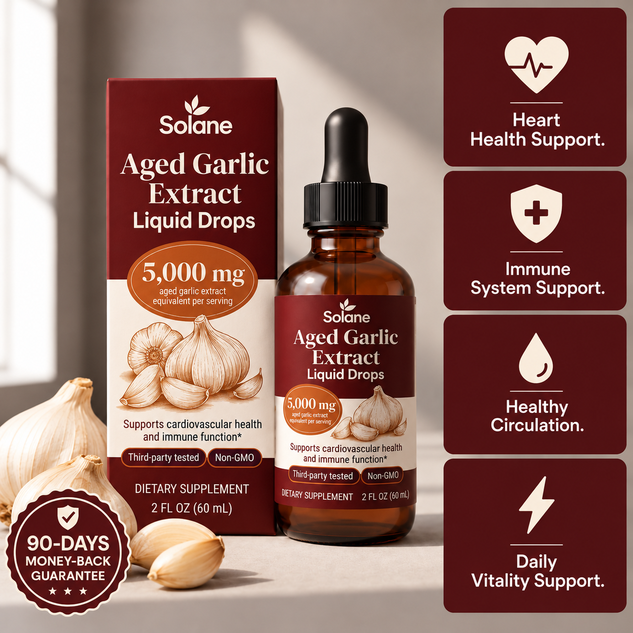Aged Garlic Drops
