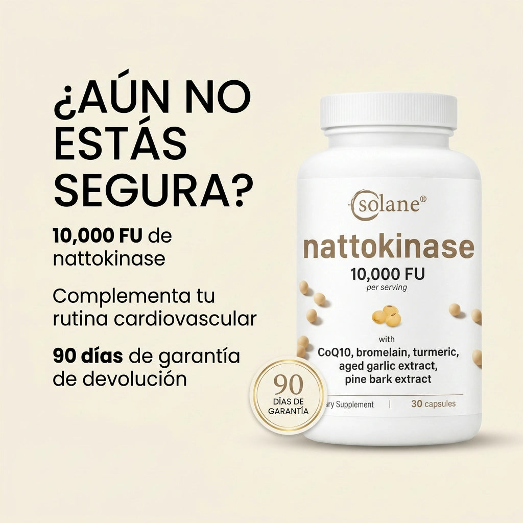 Solane Nattokinase Corazón Care+