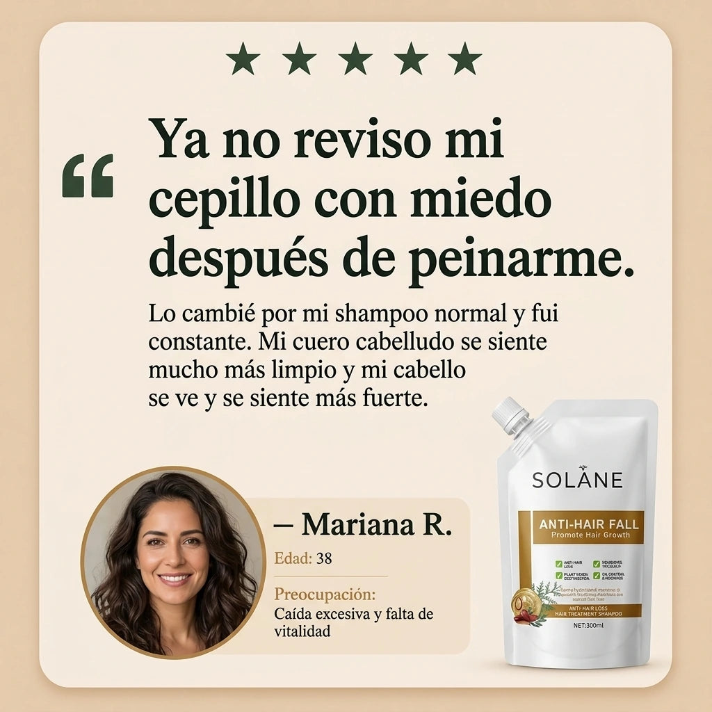 Solane® Shampoo Herbal Anticaída