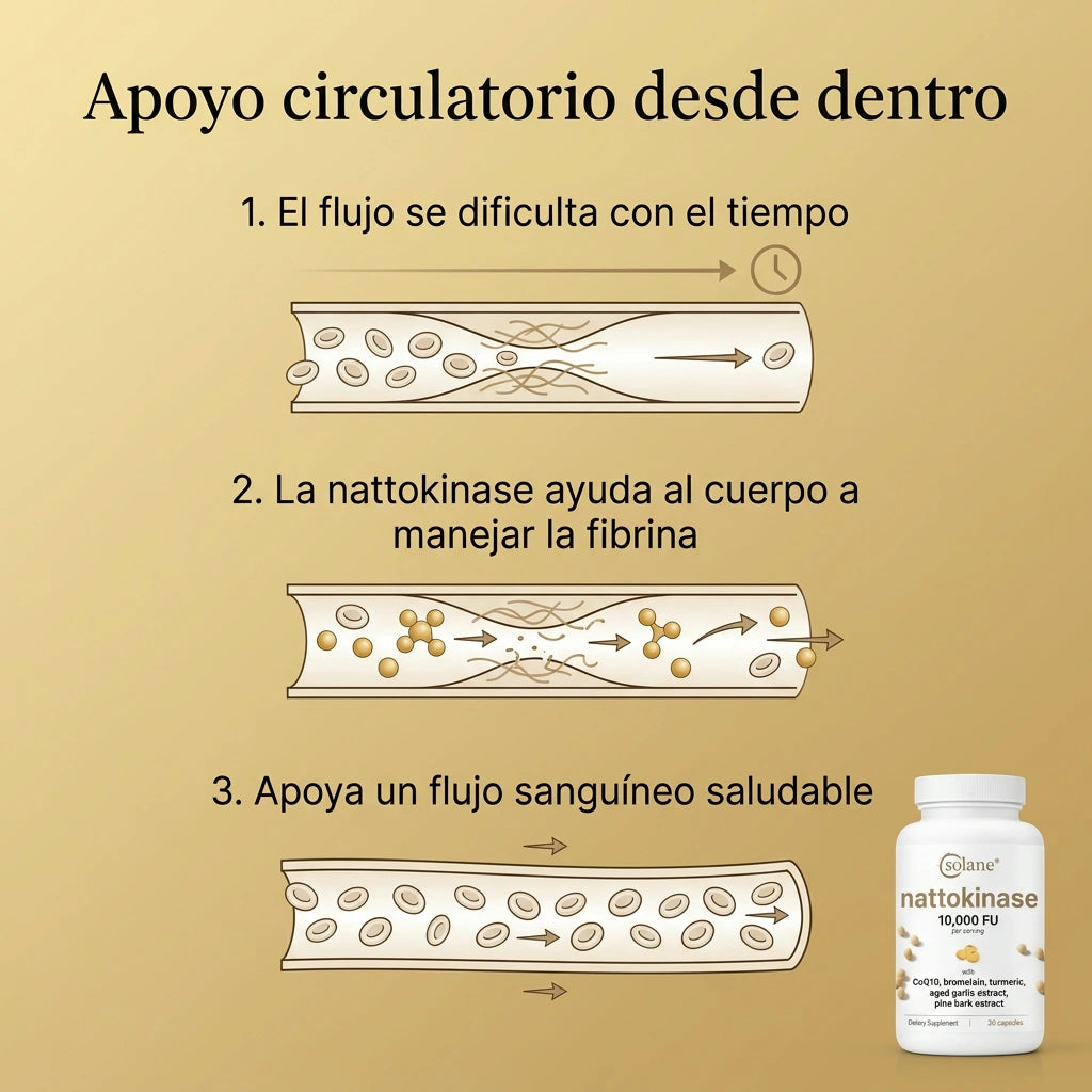 Solane Nattokinase Corazón Care+
