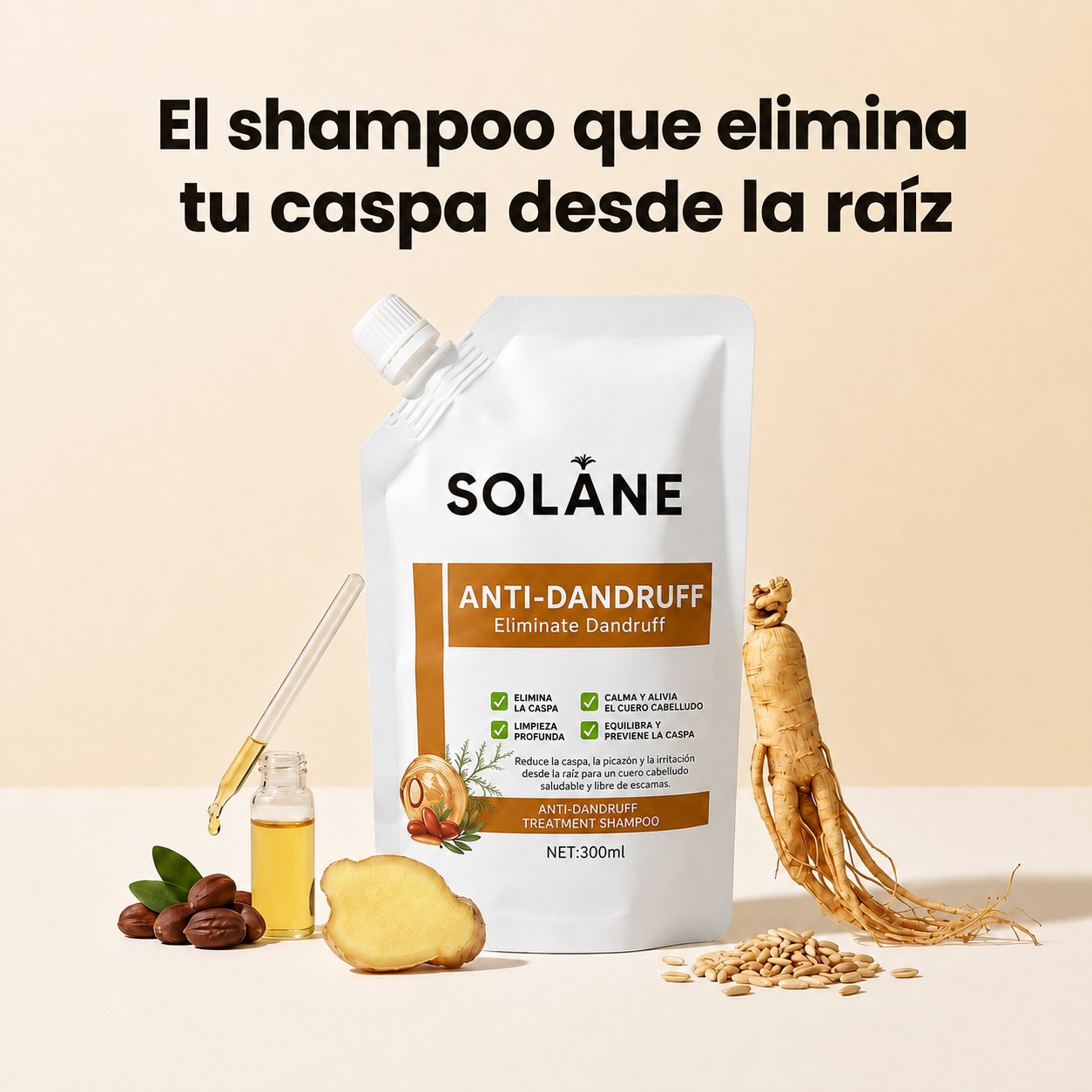 Solane® Shampoo Herbal Anticspa