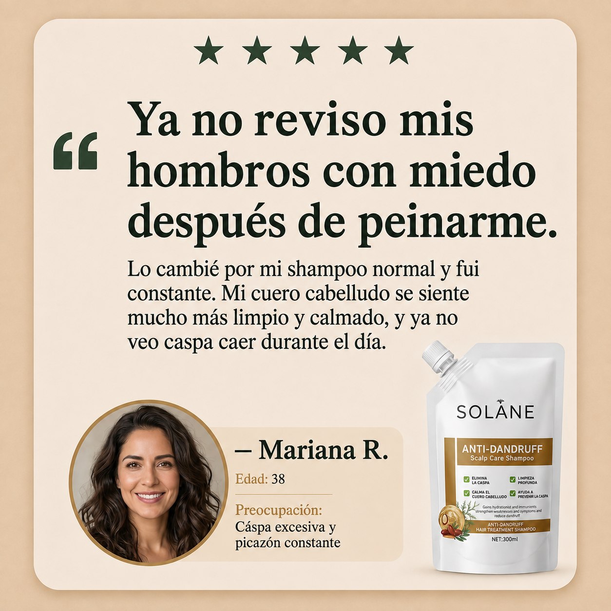 Solane® Shampoo Herbal Anticspa